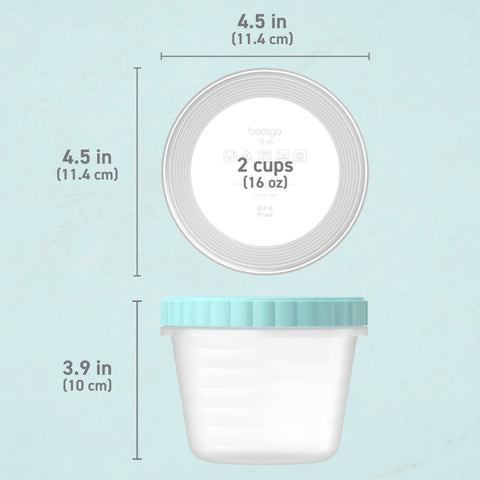 Bentgo Prep freezer-safe container preserves meals for future use.