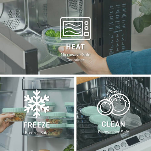 Bentgo Prep microwave-safe container reheat leftovers quickly and evenly.