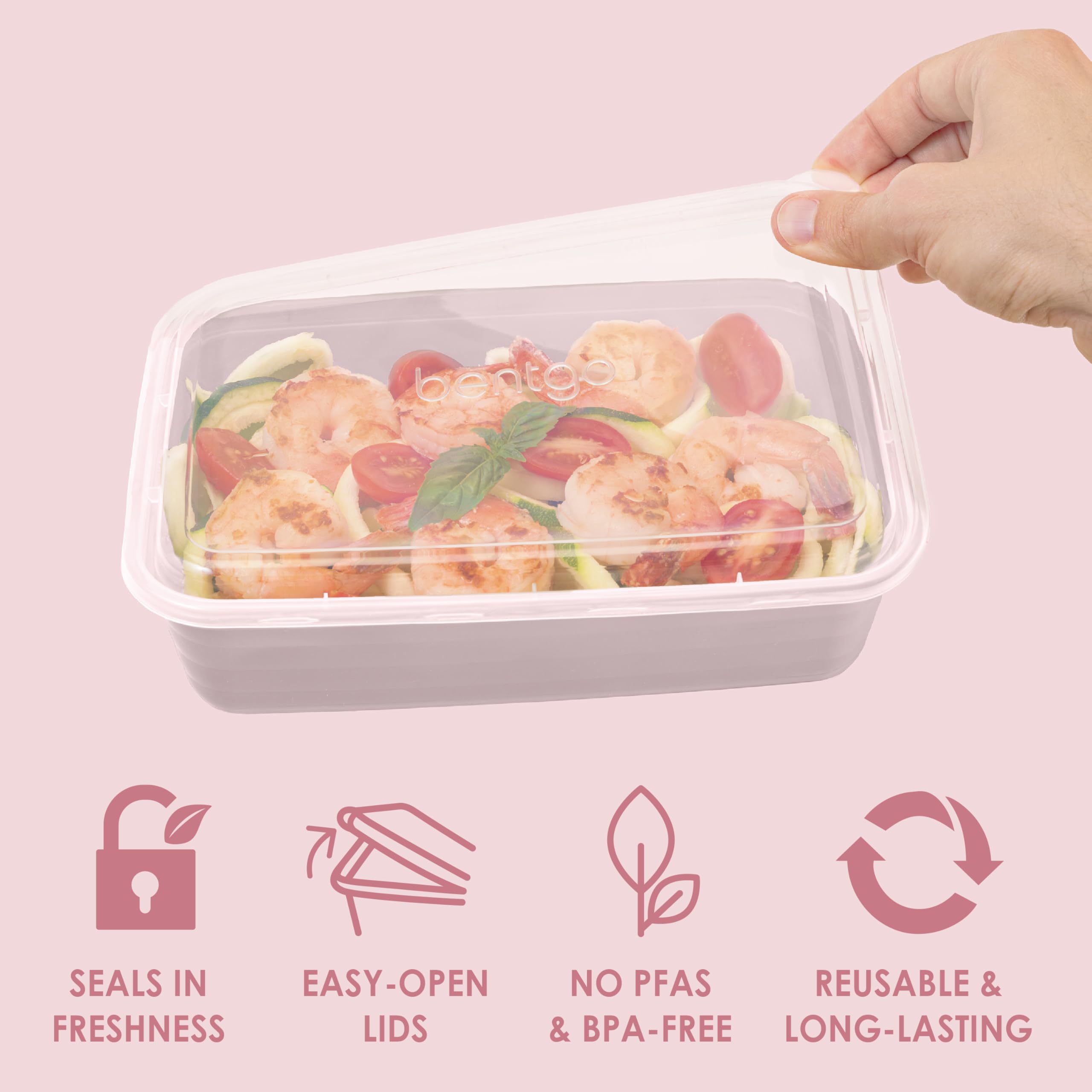 Bentgo Prep microwave-safe tray for quick reheating