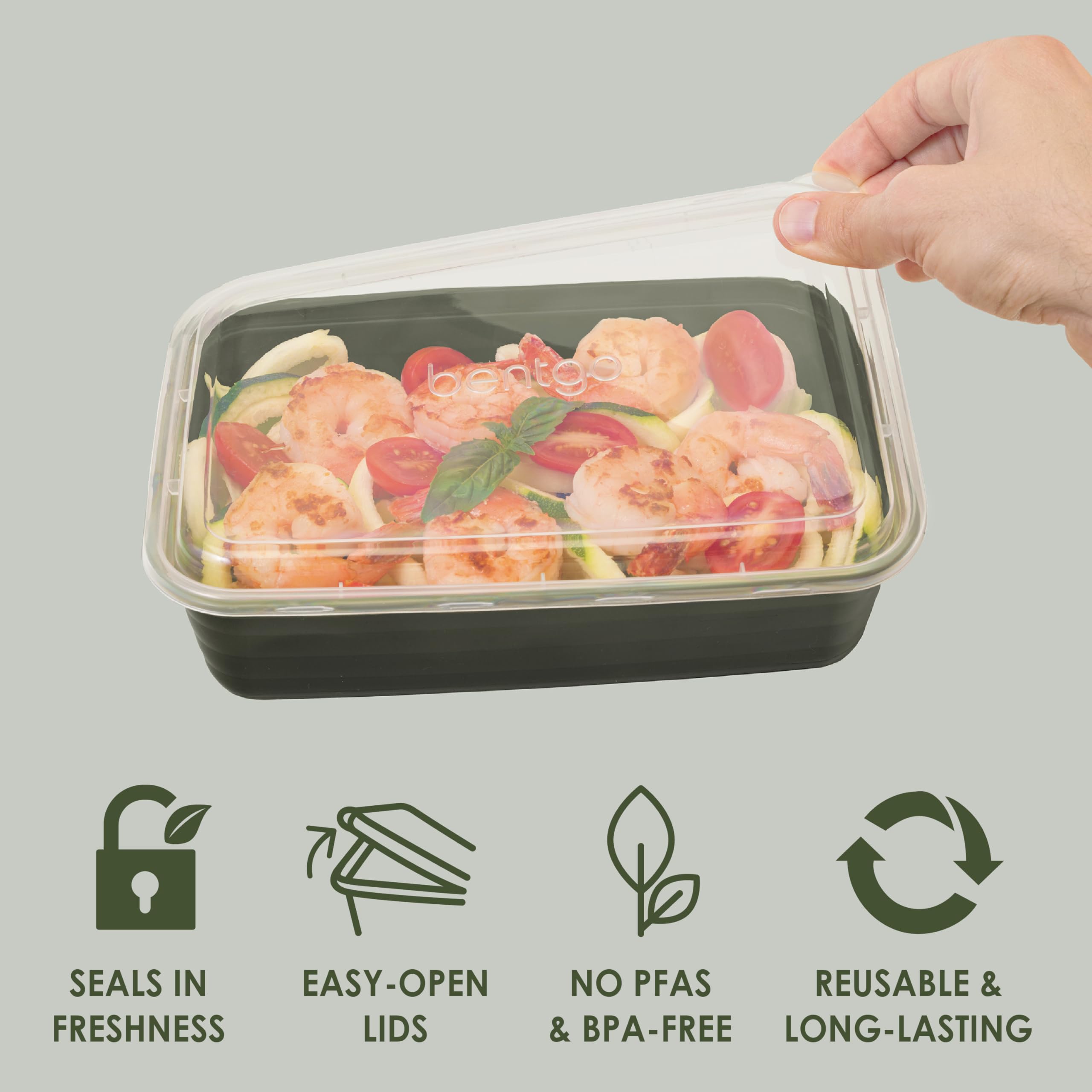 Bentgo Prep microwave-safe trays for quick reheats at work