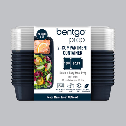 Bentgo Prep navy blue color kit suitable for weekly meal planning.