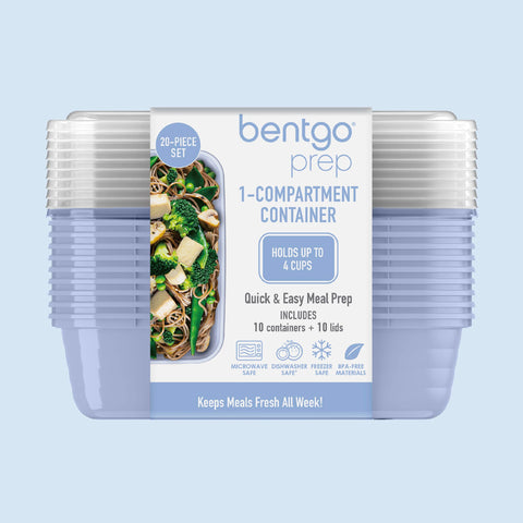 Bentgo Prep periwinkle color adds stylish meal prep appeal