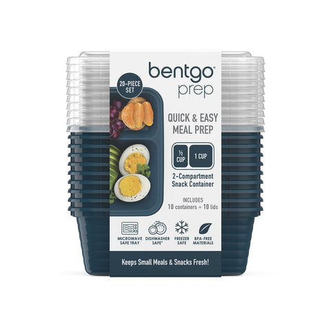 Bentgo Prep portion-marked trays help monitor serving sizes.