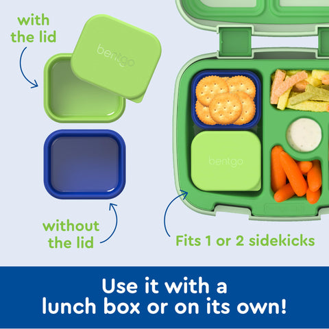 Bentgo Sidekicks silicone material is durable and dishwasher-safe.