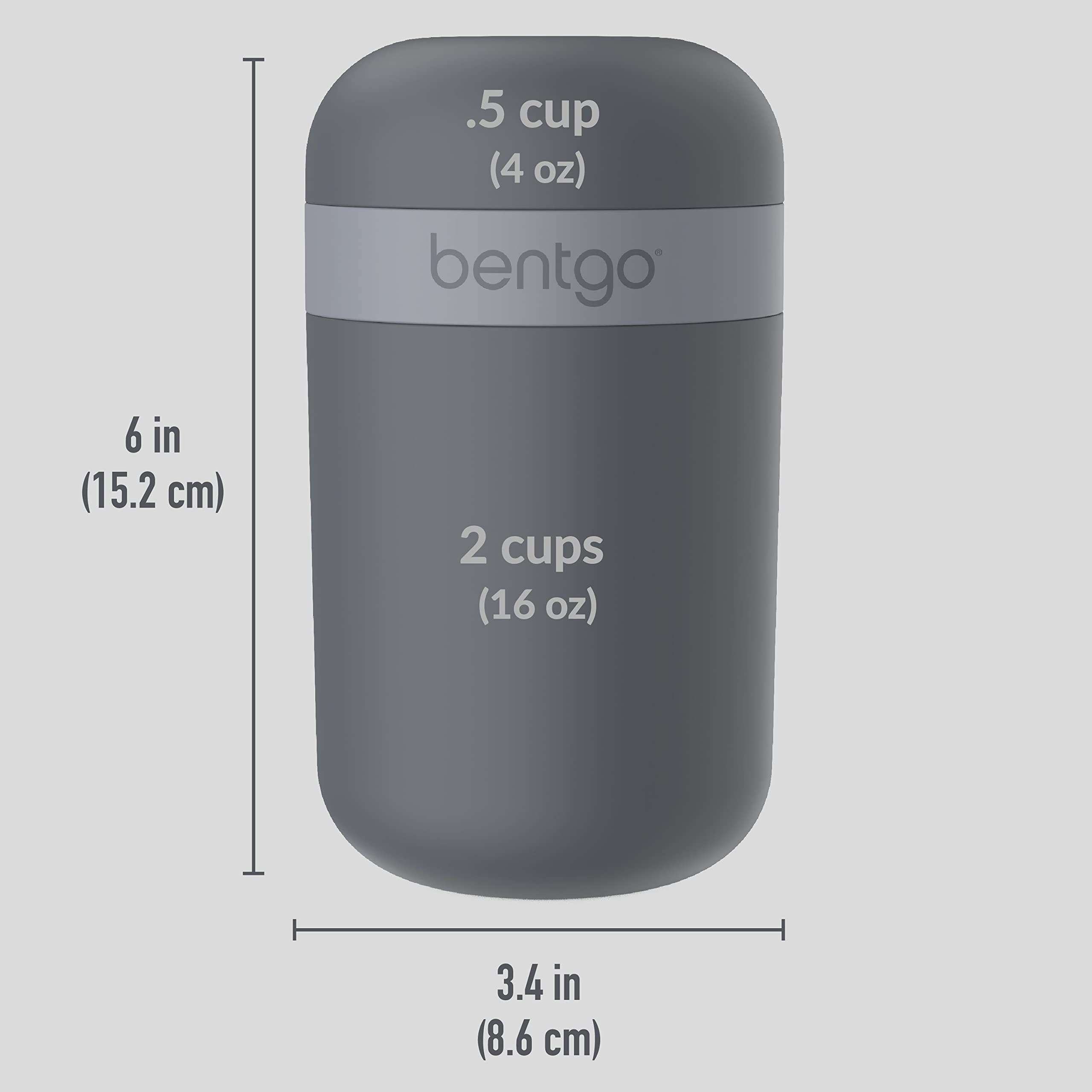 Bentgo Snack Cup dishwasher-safe design for easy cleanup