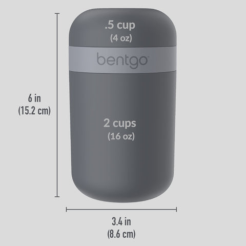 Bentgo Snack Cup dishwasher-safe design for easy cleanup