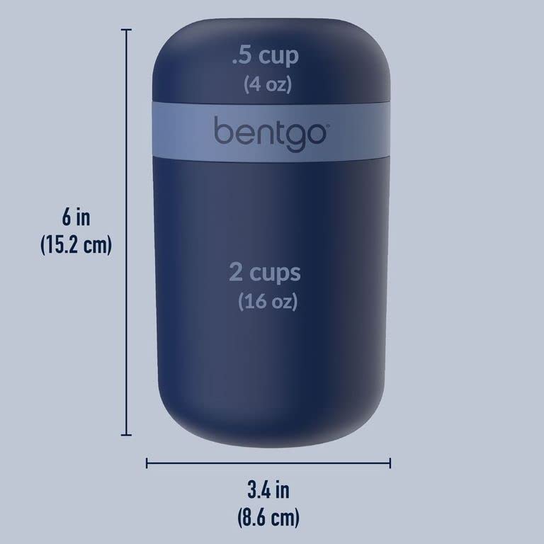 Bentgo Snack Cup dishwasher-safe design for easy cleaning after meals