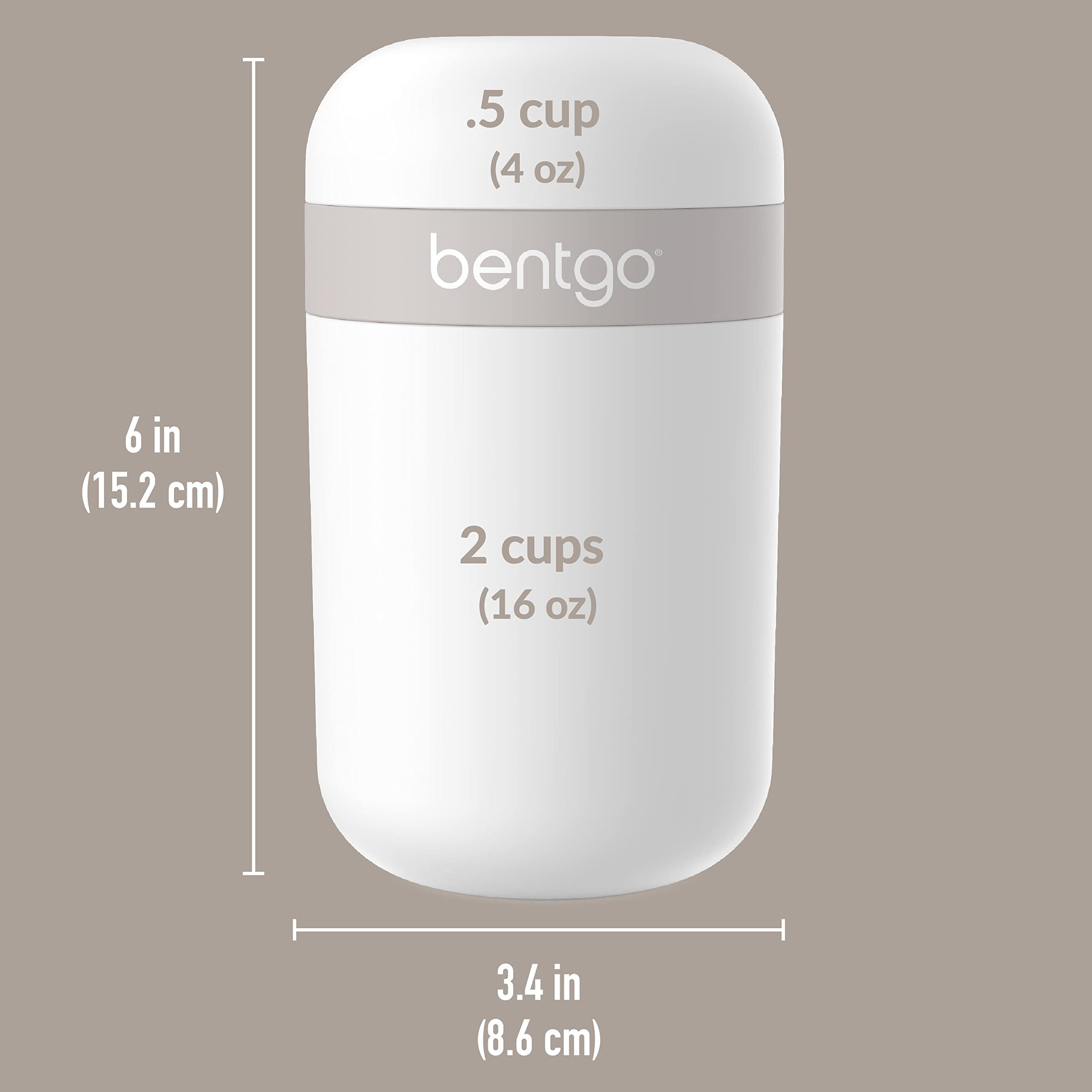 Bentgo Snack Cup base is microwave-safe for flexible meals