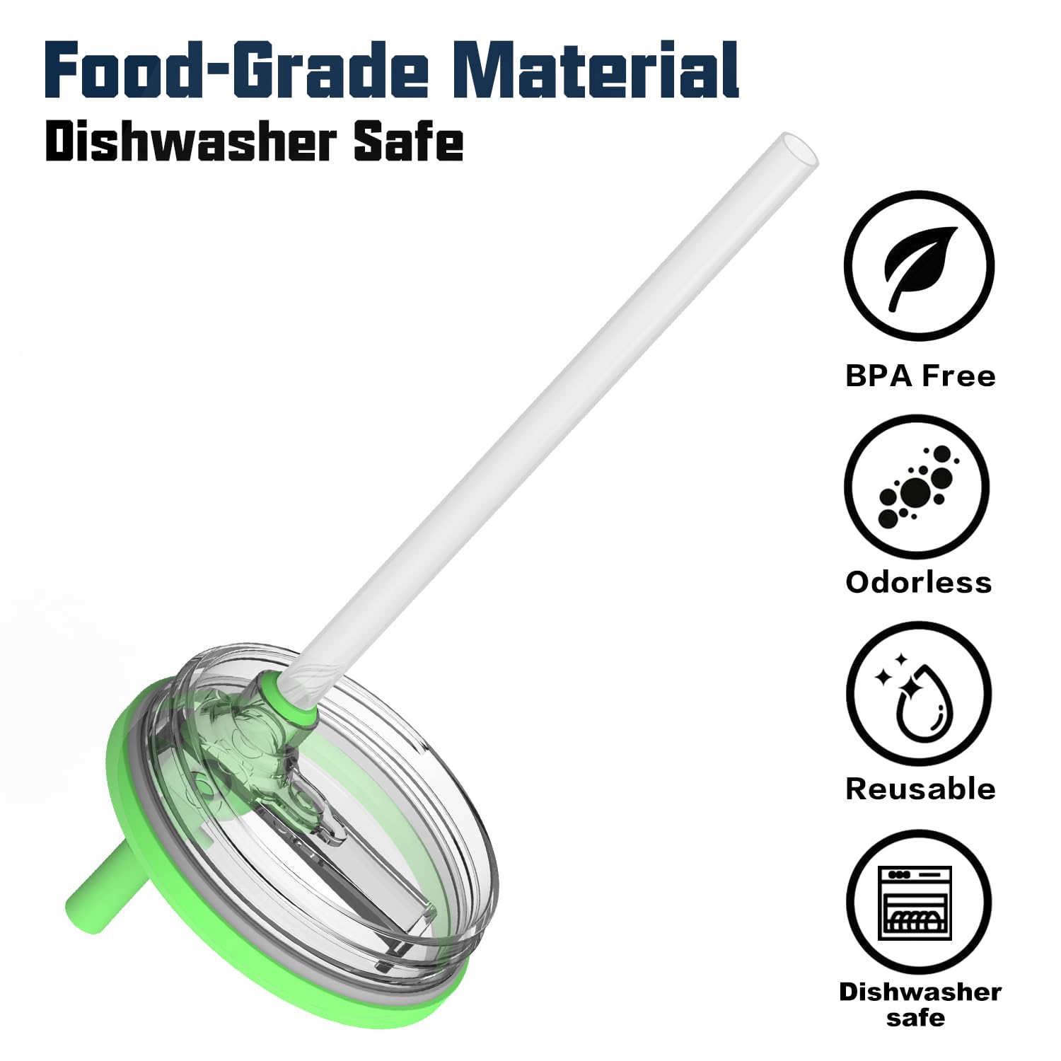 Beonsky heat and cold resistant straw suited for Hydrojug Traveler