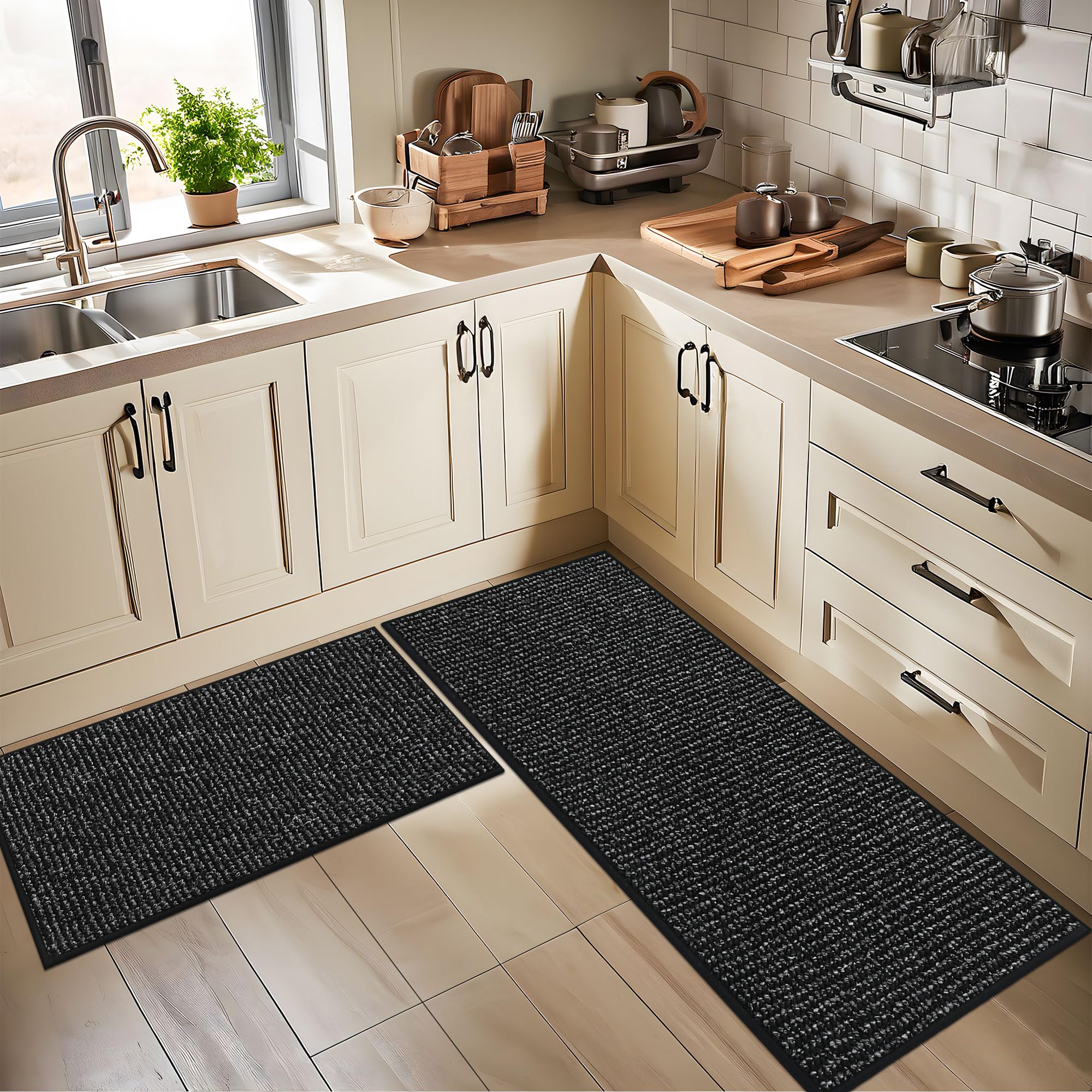 BEQHAUSE colorfast fibers prevent fading in busy kitchens.