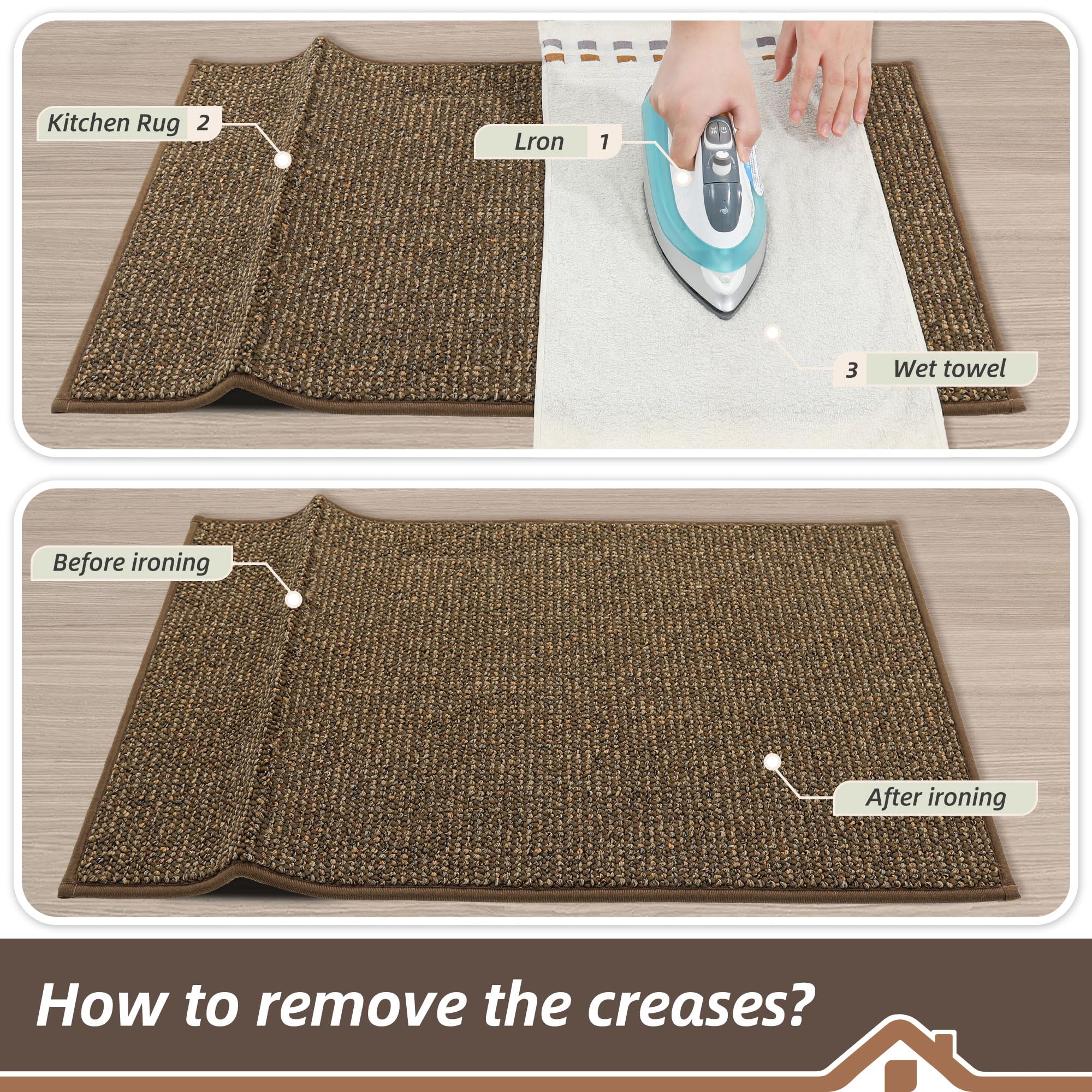 BEQHAUSE care-friendly rug can be vacuumed or washed for quick refresh