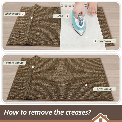 BEQHAUSE care-friendly rug can be vacuumed or washed for quick refresh