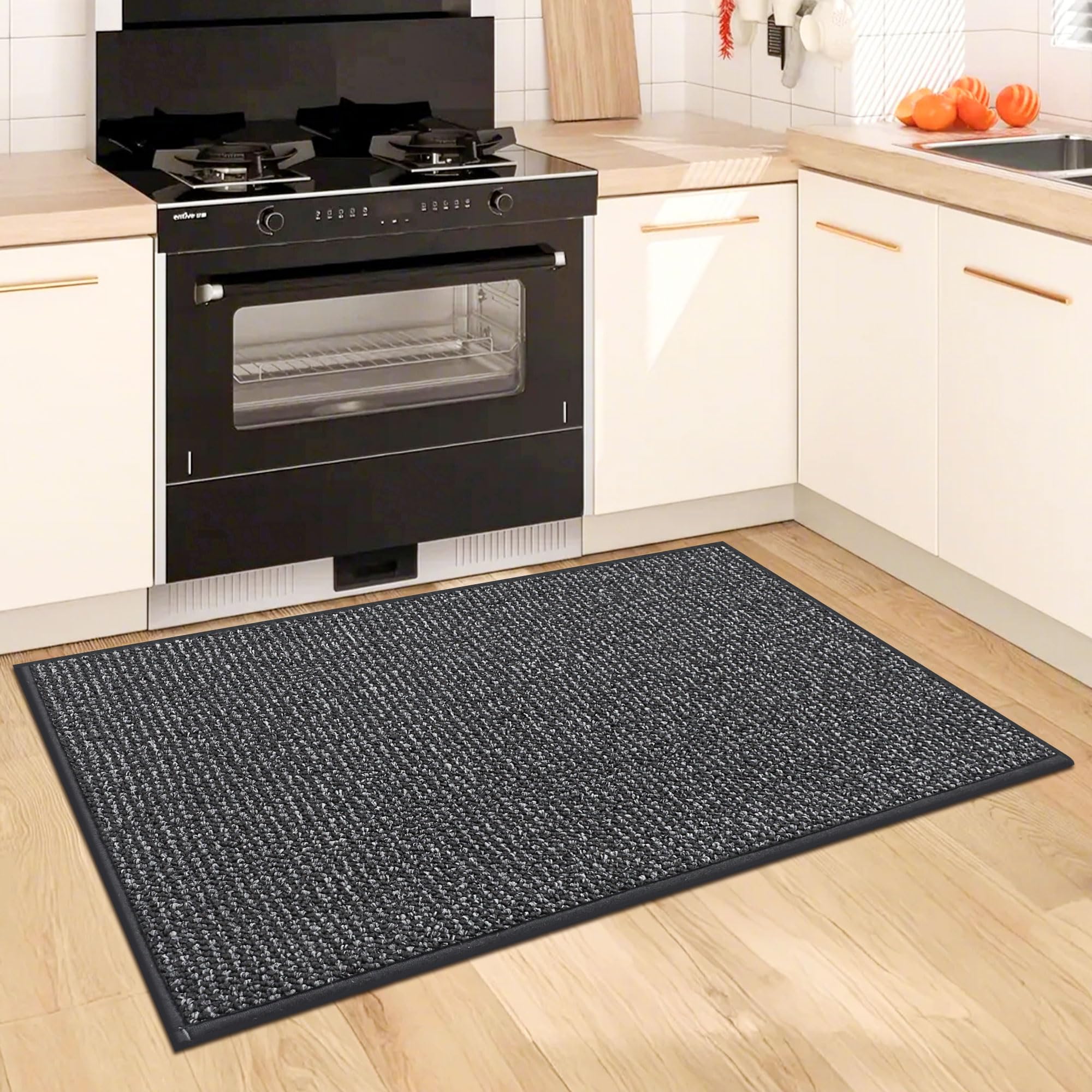 BEQHAUSE kitchen rug floor protection 20x32 shields surfaces