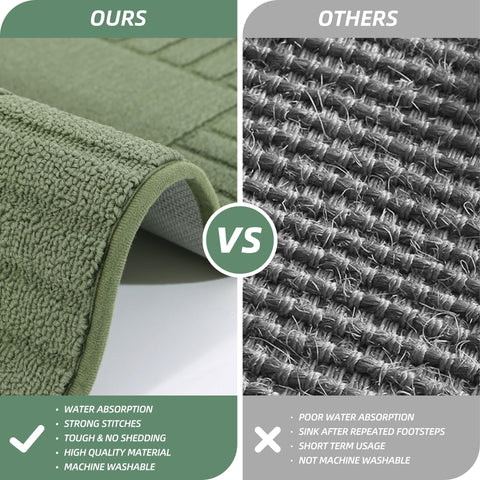 BEQHAUSE edge-lock technology prevents fiber shedding