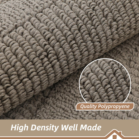 BEQHAUSE edge-locked design prevents fiber shedding and fraying.