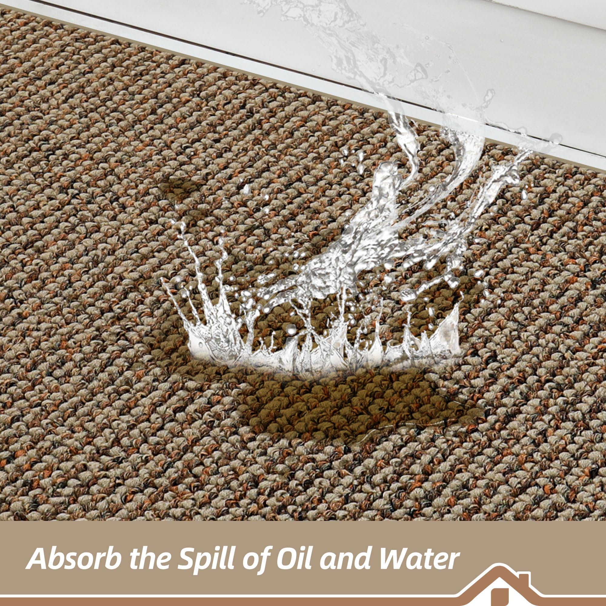 BEQHAUSE rug dense yarns emphasize durability and color retention in busy kitchens