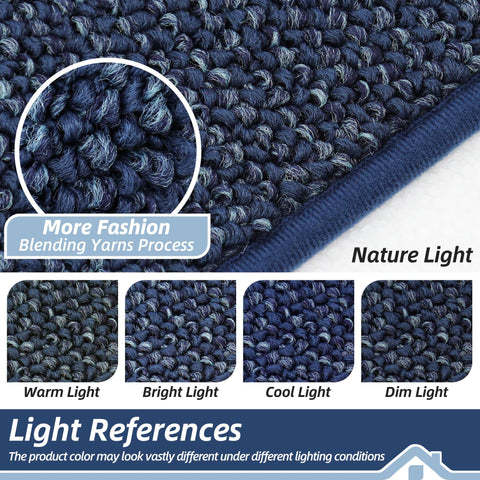 BEQHAUSE soft surface rug provides comfortable footing near sinks.
