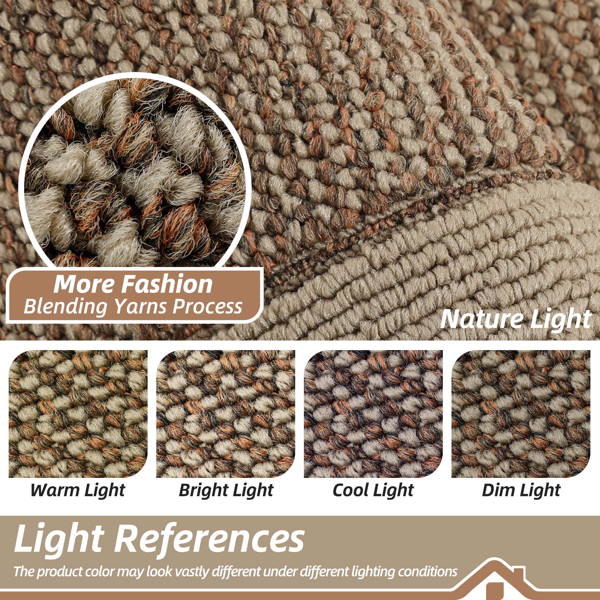BEQHAUSE 20x48 rug creates a longer runner for prep zones.