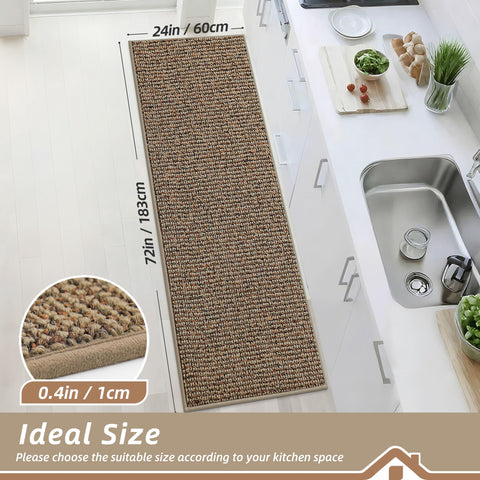 BEQHAUSE runner protects floors from oil and moisture