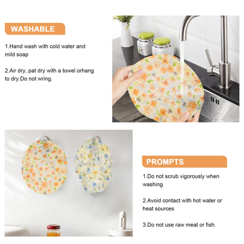 BERBAM 10-inch two-pack bowl covers designed for bread proofing and storage
