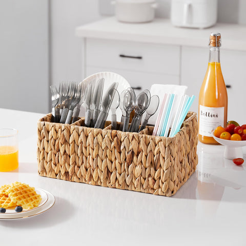 Portable Berdeng caddy with handle makes outdoor picnics effortless.