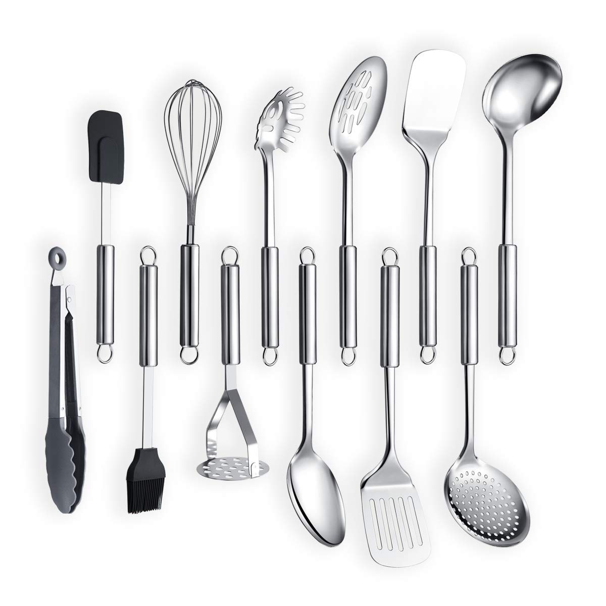 Berglander 12-piece utensil set ladle for easy serving and perfect soups.