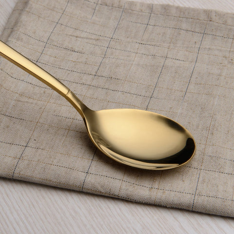 Berglander service for 4 in shiny gold, perfect for gatherings