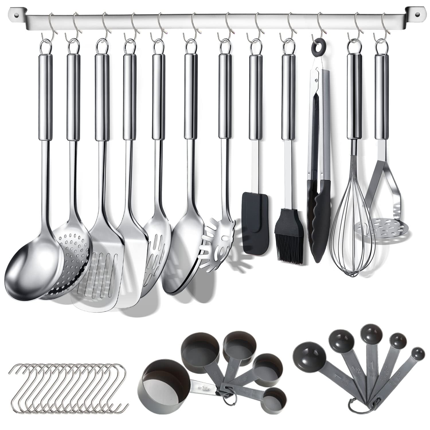 Berglander 38-piece ladle in stainless steel for everyday cooking.