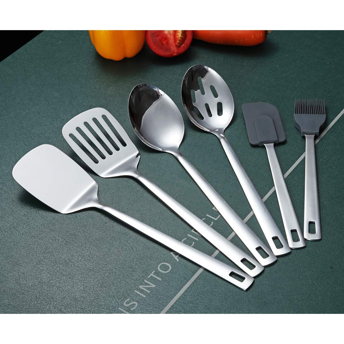 Berglander slotted spoon for draining pasta and sauces