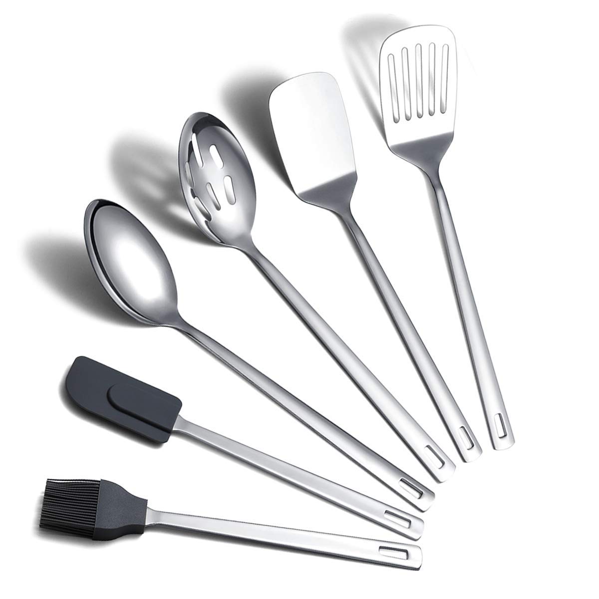 Berglander 6-piece set with slotted turner for precise flipping