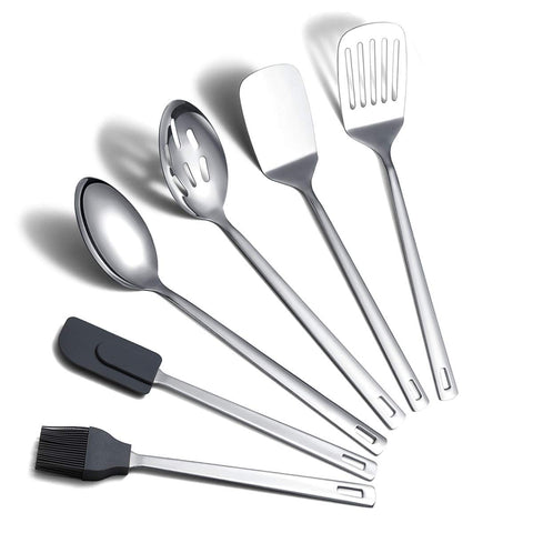 Berglander 6-piece set with slotted turner for precise flipping
