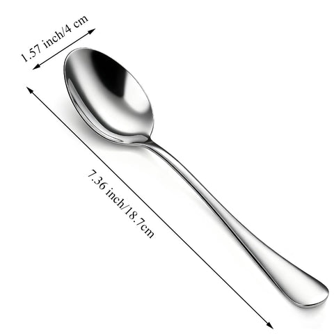 Berglander dinner spoons dishwasher safe for quick cleanup after meals.