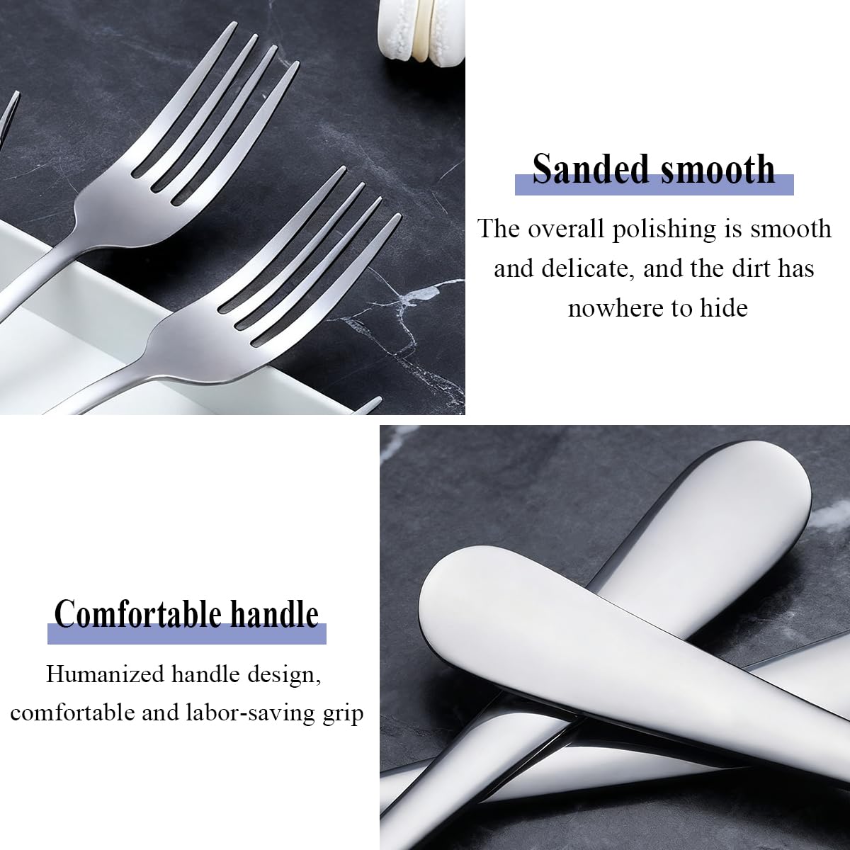 Multi-scene Berglander flatware suitable for salads and desserts