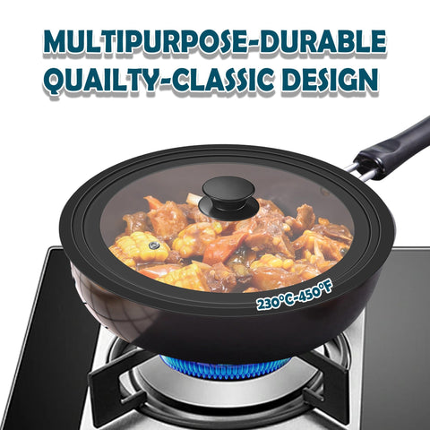 BERHT silicone outer ring and heat-resistant knob support confident handling.