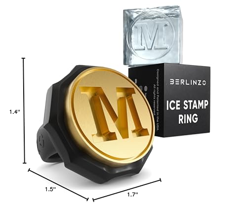 Berlinzo bar accessory adds stylish ice shapes to parties and gatherings.