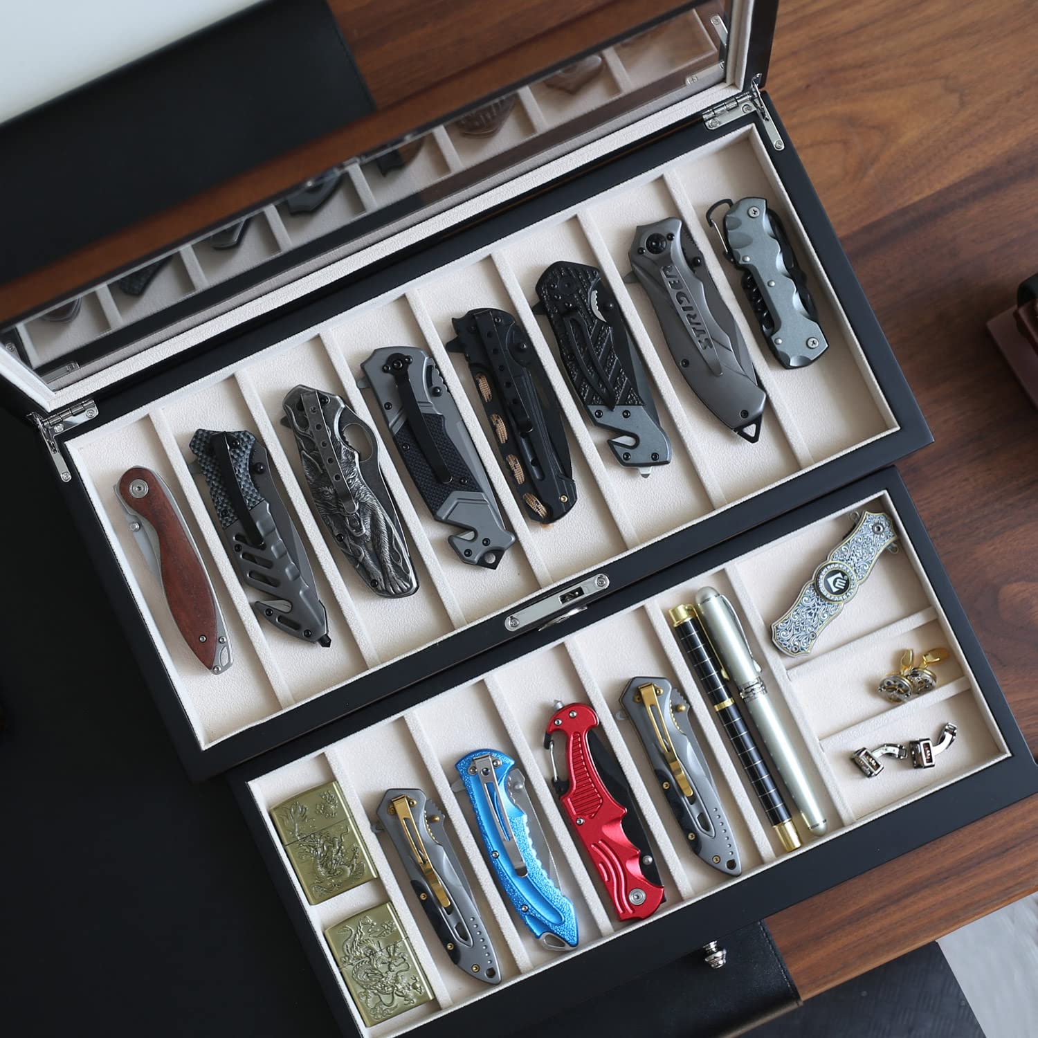 Besforu gift-ready knife storage idea for knife enthusiasts
