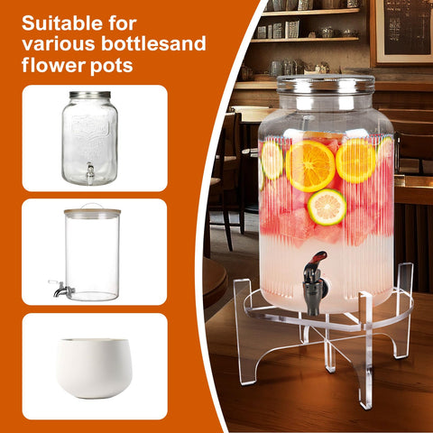 BESHIGH durable acrylic construction supports daily beverage service