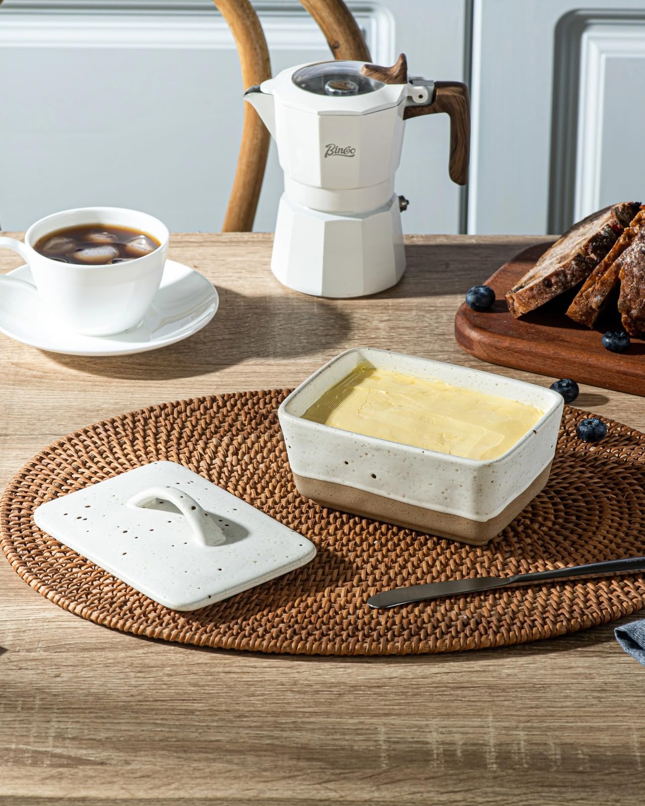 Besmeety butter dish is dishwasher, oven, microwave, and freezer safe