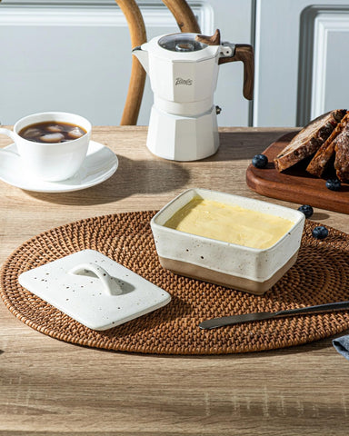 Besmeety butter dish is dishwasher, oven, microwave, and freezer safe