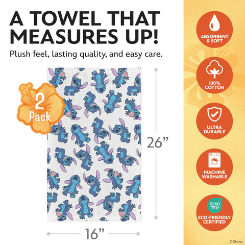 Colorfast and durable Disney towels ready for frequent washing