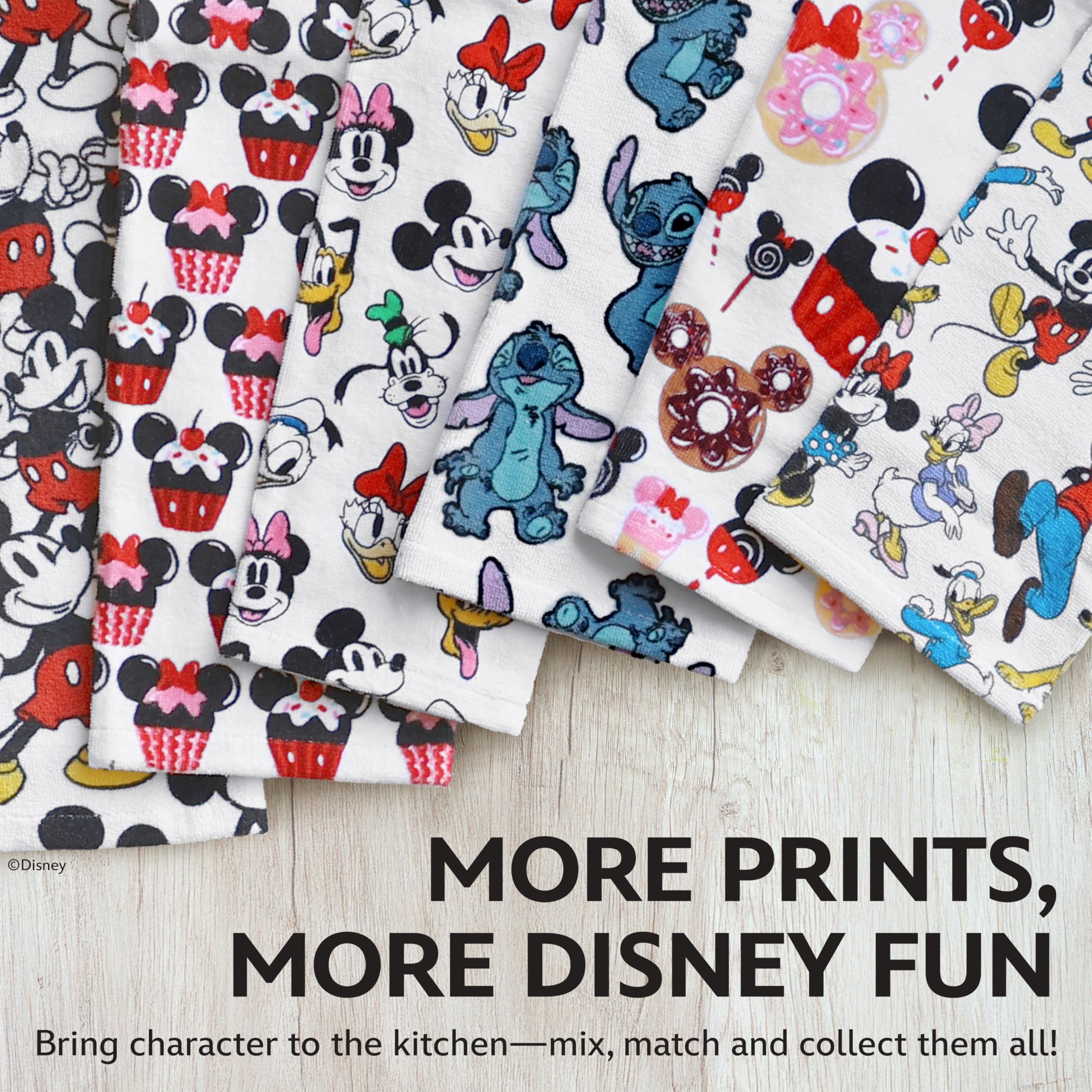 Machine washable Disney towel from Best Brands for easy care