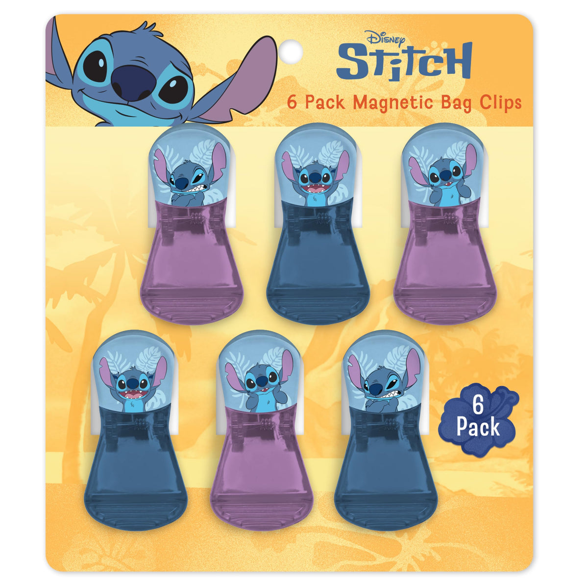 Best Brands Disney Mickey chip clip with magnetic seal keeps snacks fresh and organized.