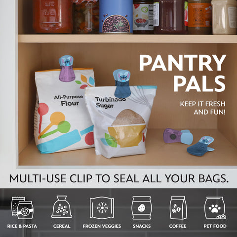 Best Brands Disney Pooh clip helps seal snacks and inspire kid-friendly storage.