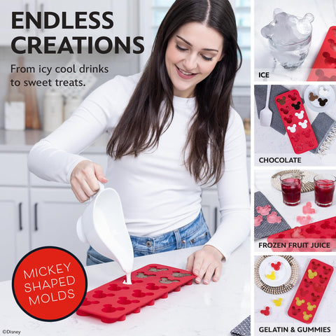 Best Brands Disney silicone tray offering flexible release and easy popping.