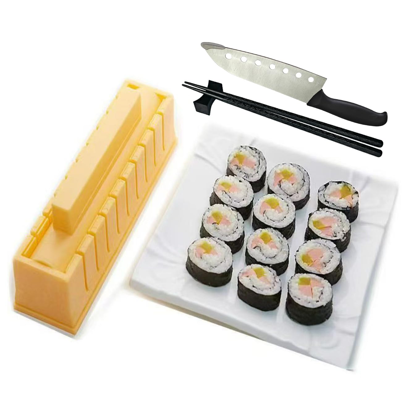 Bestbuy Yuhe Sushi Maker kit front view for easy sushi making
