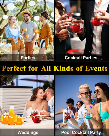 BESTSTAR party-ready cups suit weddings, holidays, and poolside gatherings with sparkling clarity.