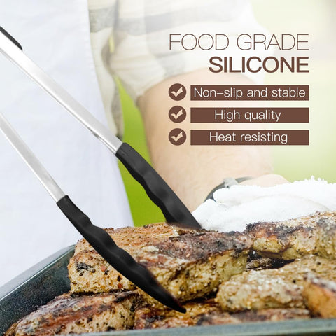 BESTZMWK Ladle pours soups with heat-resistant silicone comfort.