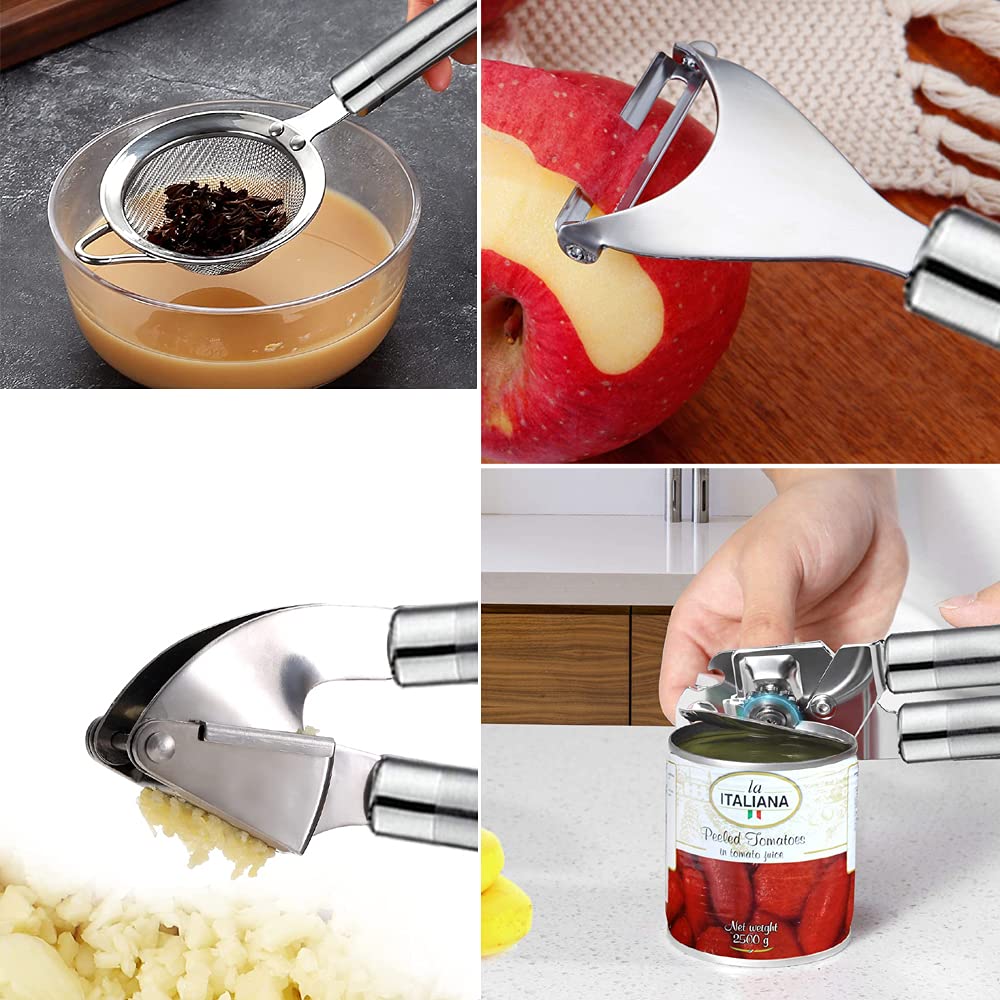 BESTZMWK tea strainer and measuring cups for precise prep