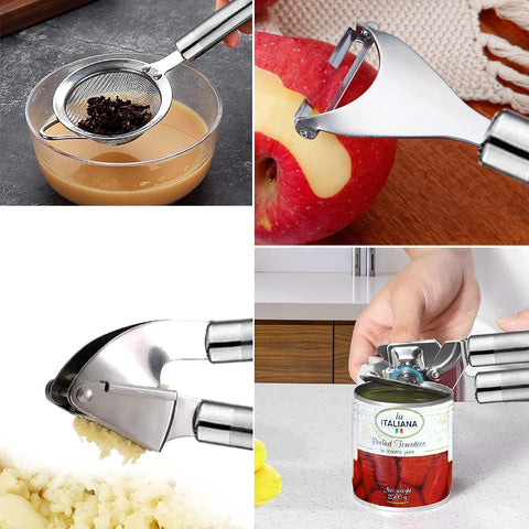 BESTZMWK tea strainer and measuring cups for precise prep