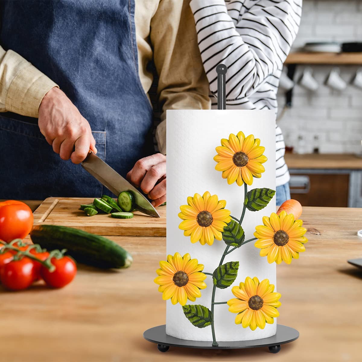 Beszone bright sunflowers and leaves for vibrant decor